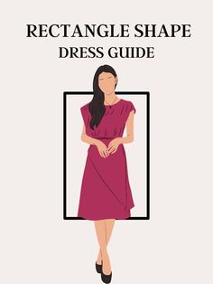 The rectangle shaped women need the right styles of dresses that can flatter the naturally straight up and down body shape. Since different types of dresses create different silhouettes, some will look better on you Plus Size Body Shapes, Ruched Waist Dress, Shape Fashion, Body Outfit, Square Body