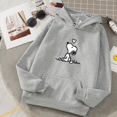 CUTE SNOOPY HOODIE - EmprintsTOP