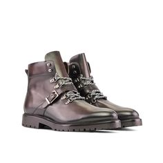 Dejen Hiking Boots - Premium Men Dress Boots from Que Shebley - Shop now at Que Shebley Brown Hiking Boots, Mens Dress Boots, High End Shoes, Leather Hiking Boots, Stylish Footwear, Mens Hiking Boots, Botas Chelsea, Brown Box, Hiking Boot