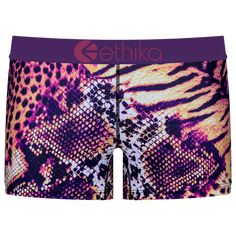 Give your girls’ underwear collection a vibrant twist with the Ethika Stealth'e Sports Underwear. Colorful and comfortable, these girls’ boy shorts provide full coverage, so your kids can wear them anywhere and under anything with confidence. The low-rise design keeps things comfortable, while the flatlock tonal stitching ensures long-lasting wear. A perfect blend of performance and style, the Ethika Stealth'e Sports Underwear keeps your girls ready for everything the day throws at them. High-pr Girlfriend Clothes, Grade School, These Girls, Boy Shorts, Kids Accessories, Low Rise, The Day, Stitching, Long Lasting