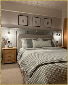 [AffiliateLink] 56 Bedroom Paint Ideas To Refresh Your Space | Cozy To Chic - Placeideal.Com #bedroomaccentwallideas Small Bedroom Style, Small Modern Bedroom, Wall Panels Bedroom, Cosy Bedroom, Bedroom Trends, Wall Lights Bedroom, Bedroom Panel