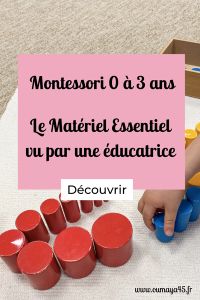 montessori 0 3 ans matériel essentiel Baby Bear Baby Shower, Baby Bear, Baby Shower, Shower