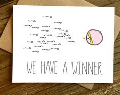 we have a winner card with an image of a pink and yellow ball on it