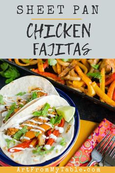 chicken fajita with lettuce and carrots in the background, on a plate