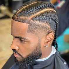 Alt Braids, Braids With Fade, Braid Styles For Men, Boy Braids Hairstyles, Braids Men, Cornrow Hairstyles For Men, Braids For Boys, Black Men Haircuts, Braided Cornrow Hairstyles