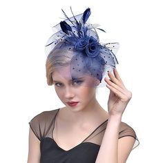 Categoría:Fascinators,Sombreros; Incrustaciones:Flor; Cantidad:1 PC; Ocasión:dia de las damas,Carrera de caballos,Ocasión especial,Boda; Material:Pluma,Red,Tul; Color:Negro,Beige,Azul Marino,Rasa,Gris,Azul,Rojo,Blanco; Diámetro de la cabeza:55-60; Dimensiones del Producto:0.0000.0000.000; Peso de Envío:0.031; Día listado:05/19/2017; Categorías de base:Tocados de boda,Accesorios nupciales,Accesorios para Ropa,ropa y accesorios; Productos especiales seleccionados:caliente,COD Elegant Veils, Floral Fascinators, Veiled Hats, Bride Headband, Tea Party Hats, Veil Hairstyles, Feather Fascinators, Feather Flower, Flower Hats