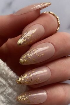 Ongles Beiges, Nails Arts, Gold Nail Designs, Valentine Nails, Colorful Nails, Foil Nails, Prom Nails, Funky Nails