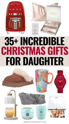 35+ incredible Christmas gifts for daughter on mindfulnessinspo.com Unique Gifts For Daughter, Fun Gifts For Adult Daughter, Best Christmas Gifts For Adult Daughters, Daughter Christmas Gift Ideas, Adult Children Gifts Christmas, Gifts For Daughter In Law Christmas, Adult Kids Christmas Gifts, Gifts For Adult Children Christmas, Gifts For Daughters Boyfriend