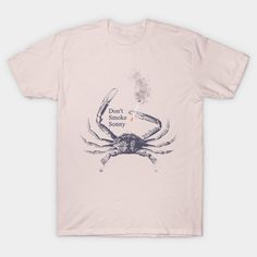 A hypocritical crab -- Choose from our vast selection of Crewneck and V-Neck T-Shirts to match with your favorite design to make the perfect custom graphic T-Shirt. Pick your favorite: Classic, Relaxed Fit, V-Neck, Tri-Blend, Dolman Extra Soft Tri-Blend, Slouchy V-Neck, Slouchy, Premium, Heavyweight, Curvy, Ringer, and Curvy V-Neck. Customize your color! For men and women. Crab T Shirts, Crab Shirt, Horseshoe Crab, Coat Design, Crab, V Neck T Shirt, Graphic T Shirt, Relaxed Fit, Crew Neck