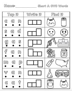 printable worksheet for beginning and ending the letter g with pictures on it