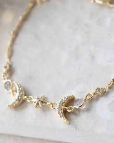 Half Moon Bracelet * Labradorite Gold Moonstone Bracelet With Gemstones, Adjustable Gold Moonstone Bracelet, Gold Moon-shaped Bracelet For Gift, Gold Moon-shaped Bracelets As Gift, Luxury Adjustable Moonstone Bracelet, Jordan 4 Red, Moon Bracelet, Half Moon, Base Metal