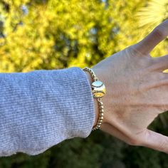 Score some serious style points with our lineup of Sports 14k Gold Beaded Bracelets, where elegance meets your game face. Whether you're a hoop shooter, goal scorer, spike master, home run hitter, or pickleball pro, these chic bracelets add a golden touch of class to your athletic passion. 🌟🏀⚽🏐🥎🏓 HIGH-QUALITY MATERIALS- Made with 4mm, 14kt gold-filled beads- Worry-free wear‚ which means sleep, shower and sweat in it- Stacks well with all bracelets SIZEAdjustable - Hand beaded on high perfor Adjustable Sporty Bracelet For Everyday, Sporty Adjustable Bracelets For Everyday, Sporty Jewelry For Baseball Game Day, Sporty Jewelry For Baseball Season, Sporty Jewelry For Baseball Season Game Day, Adjustable Gold Beaded Bracelets For Game Day, Personalized Adjustable Sports Jewelry, Soccer Jewelry, Gold Beaded Bracelets