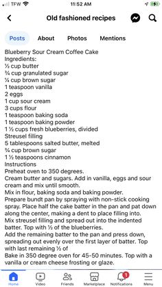 an old fashioned recipe is shown on the iphone