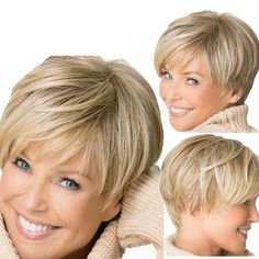 Short Hairstyle Cut, Short Stacked Hair, Curly Color, Stacked Hair, Wigs Short, Hair Cuts For Women, Short Hair Wigs, Hair With Layers