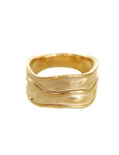 PRICES MAY VARY. UNIQUE HAMMERED RING:This beautiful gold-plated hammered ring for women is made with an unique textured style.You can wear this band ring with other rings for a stacking look or individually for a bold look. PREMIUM QUALITY: This gold thick ring is made from high-quality stainless-steel.This beautiful design means you are being loved. HYPOALLERGENIC: These gold statement rings are plated with 18K gold for a long-lasting finish. Also, these textured rings are Hypoallergenic, Nickel and Lead-Free. ✦ 60-DAY MONEY-BACK GUARANTEED ✦ Our clients and their 100% satisfaction is our highest priority. To ensure complete satisfaction, we offer a 60-Day money-back guarantee. You can get in touch with us through chat or email and we will help you out at the earliest. PERFECT GIFT: Perf Gold Thick Band Ring, Thick Band Rings Women, Thick Thumb Ring, Sister Rings For 3 Simple, Chunky Ring Gold, Brushed Gold Jewelry, Chunky Mixed Metal Rings, Cool Rings Women, Tarnish Free Rings