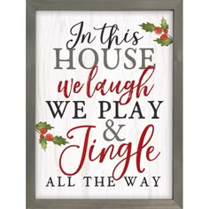 House Christmas Framed Quote SolagoHome Christmas Pallets, Xmas Signs, Christmas Signs Diy, Signs Christmas, Christmas Cricut, Christmas Sales, Stain On Pine, Christmas Frame, Chalkboard Designs