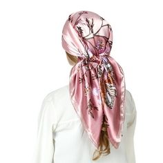 This scarf is suitable for any occasions and seasons, attend a party, family travel, or go to work suitable for you in different occasions to wear. It can be widely used as a headdress, hand band, wrist band, waist band, neckerchief, hijab,beach scarf and even a beautiful accessory tied onto your handbag. Size: One Size.  Color: Multicolor.  Gender: female.  Age Group: adult. Scarf For Hair, Women Sleeping, Hair Wrapping, Sleep Hairstyles, Beach Scarf, Ladies Head Scarf, Silk Satin Scarf, Silk Scarf Hair, Check Scarf