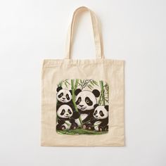 Get my art printed on awesome products. Support me at Redbubble #RBandME: https://www.redbubble.com/i/tote-bag/Little-panda-bear-by-leopenedo75/161176383.P1QBH?asc=u Print Tote, Printed Tote Bags, Tote Bag Design, Bag Sale, Printed Cotton