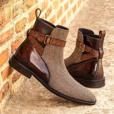 Luxury Men's Party Boots, Chelsea Winter, Jodhpur Boots, Boot Straps, Mens Boots Fashion, Crocodile Print, Patina Finish, Zipper Boots, Herren Outfit