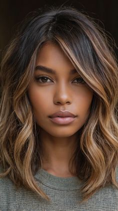 Lob Haircuts with Balayage Haïr Cut For Fine Hair, Hair Trend 2025 Women, Balayage Hair Shoulder Length, Shoulder Length Haircuts For Fine Hair, Balayage On Short Hair, 2025 Hairstyles, Lob Balayage, Haircuts With Balayage, Balayage Lob