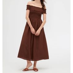 Reposhing Size Medium Nwt Hill House Home Marguerite Tonal Chocolate Nap Dress Brown Off-shoulder Beach Dress, Hill House Home, Nap Dress, Lace Burgundy Dress, Scarlett Dresses, House Dresses, Pink Ballerina, Burgundy Lace, Hill House