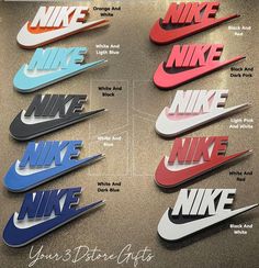 This decorative Nike logo magnet is designed in 3D embossing, perfect for adding a modern and sporty touch to any space. Available in several colors, it stands out for its iconic design that combines the elegance of minimalism with the energy of sport. It comes in a group of 3 magnets, allowing you to choose your preferred colors to further personalize your décor. Ideal for placing on refrigerators, magnetic boards or any metal surface, it is an accessory that reflects Nike's unmistakable style and innovative spirit. Cool Wallpapers For Teens, Magnetic Boards, Nike Style, Logo Style, Nike Wallpaper, Le Logo, Metal Surface, Magnetic Board, Iconic Design