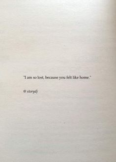 an open book with the words'i am so best because you felt like home '