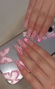 Nails For Miami, Unghie Nail Art, Long Nail Designs, Short Acrylic Nails Designs