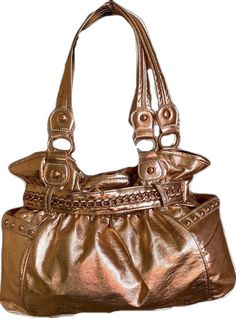 Pinterest Shuffle, Shuffle Board, Metallic Fashion, Metal Fashion, Beauty Stuff, Shoulder Handbag, Shoulder Handbags, Vintage Y2k, Shoulder Bags