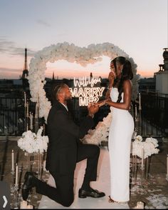 Rooftop Proposal, Sunset Proposal, Keep Loving, Afro Latina, Proposal Photos, La Seine, Caribbean Wedding, Wedding Proposals