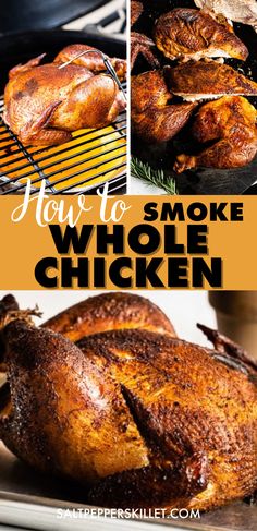 Whole Chicken Recipes Smoked, Smoked Chicken Roaster, Smoked Fryer Chicken, Smoked Full Chicken, Whole Chicken On The Smoker, Whole Chicken On Pellet Smoker, Whole Chicken Pellet Smoker, Whole Chicken On Smoker, Whole Chicken In Smoker Recipes