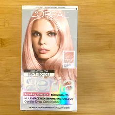 Brand New In Box, Unopened. From A Non-Smoking Home. Smokey Pink Hair, Rosy Blush, Pink Hair Dye, Hair Color Pastel, Hair Color Shades, Pastel Hair, Hair Dye Colors