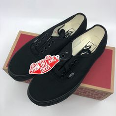 Black Vans Shoes, Vans Authentic Black, Mens Vans Shoes, Black Vans, Vans Authentic, Mens Vans, Vans Shoes, Trucks, Cars