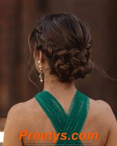 Summer 2024 Prom Hairstyles to Make Your Friends Jealous Wedding Hairstyles For Long Hair Bridesmaid Easy Diy, Summer Wedding Guest Hair, Bun And Braids, Braid Low Bun, Braids For Wedding, Prom Hairdos, Do Your Own Hair, Trendy Ponytail, Ponytail Hairstyle Ideas