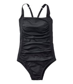 Women's BeanSport Swimwear, Squareneck Tanksuit | One-Piece at L.L.Bean Sports Nylon Tankini With Built-in Padding, Sleeveless Swimwear With Built-in Padding, Fitted Nylon Tankini With Built-in Padding, Solid Swimwear With Built-in Padding For Beach, Fitted Solid Color Tankini With Built-in Padding, Fitted Tankini With Built-in Padding, Stretch Swimwear With Built-in Padding, Nylon Tankini For Pool And Beach Season, Fitted Tankini With Built-in Padding For Summer