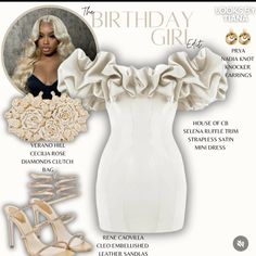 18th Birthday Dinner Outfit, Birthday Dress Outfit Ideas, Dressy Brunch Outfit, Birthday Dinner Outfits, 19th Birthday Outfit, Digital Outfits, Nails Photography, Birthday Dinner Outfit, Sweet 16 Outfits