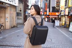 Japan School Bag, Japanese Backpack, Japanese School Bag, Japan School, Office Backpack, Elegant Backpacks, Backpack Outfit, Vegan Leather Backpack, Work Backpack