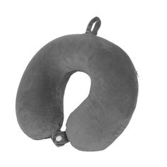 the neck pillow is shaped like an elephant