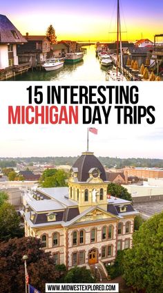 15 Interesting Michigan Day Trips East Michigan Travel, Lower Michigan Day Trips, Best Places To Visit In Michigan, Michigan West Coast Road Trips, Day Trips In Michigan, Fun Places To Go In Michigan, Michigan Travel Summer, Michigan Road Trip Itinerary, Bellaire Michigan