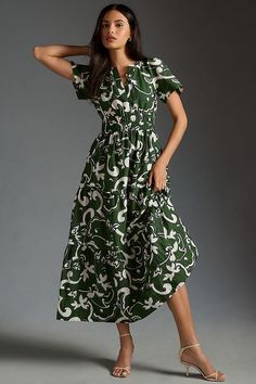 Somerset Maxi Dress, Beautiful Long Dresses, Tiered Maxi Dress, Anthropologie Dress, Cheongsam, Types Of Skirts, Somerset, Perfect Outfit, A Line Skirts