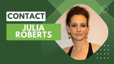 julia roberts on contact with the caption'contact'in front of her face