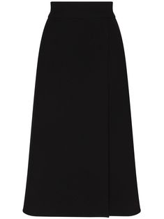 Dolce & Gabbana wool-blend A-line Skirt - Farfetch Classic Midi-length Evening Bottoms, Classic Midi Length Evening Bottoms, Elegant Asymmetrical Wrap Skirt For Work, Evening Midi-length Pleated Skirt, Formal Midi-length Pencil Skirt, Evening Midi Length Pleated Skirt, Classic Evening Midi Pencil Skirt, Elegant Asymmetrical Wrap Skirt For Office, Elegant Workwear Pencil Skirt With Side Slits