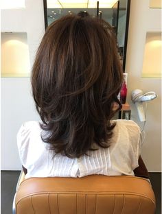 Short Layer Hairstyle Women, Textured Haircut, Shoulder Length Hair Cuts, Penteado Cabelo Curto, Hairdo For Long Hair