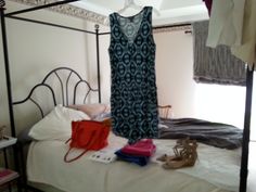 From Stitch Fix #2 - blue/aqua romper.  I  was wearing it when I took the picture of the other items! Love it. The Picture, Love It