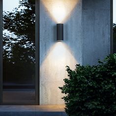 Minimalist Two-way Lighting LED Waterproof Wall Light for Outdoor Courtyard Aisle - Dazuma Outdoor Lamps, Outdoor Wall Light Fixtures, Modern Outdoor Wall Lighting, Down Lighting, Porch Light, Circle Light, Residential Lighting, Color Rendering, Led Wall Lamp