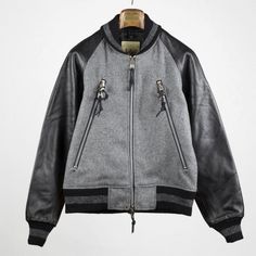 Walking Alone, Zipper Jacket, Best Products, Motorcycle Jacket, Light Grey, Bomber Jacket, Black Leather