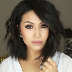 31 Best Shoulder Length Bob Hairstyles Bob Lung, Brunette Bob, Short Hair Styles For Round Faces, Bob Hair, Blonde Bobs, Hairstyles For Round Faces, Short Hair With Layers, Long Bob