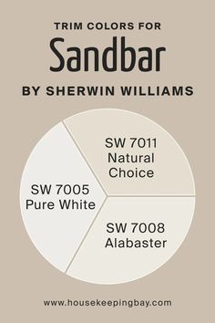 the color scheme for sandbar by sherwin williams