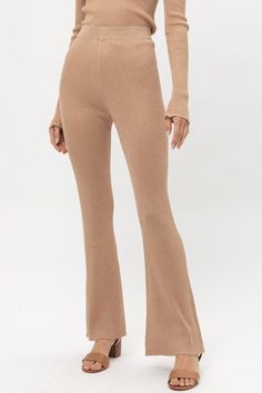 Flared Bottoms, Pants Model, Metallic Sweater, Flare Pant, Buy One Get One Free, Sweater Pants, Yoga Wear, Neutral Color, New Wardrobe