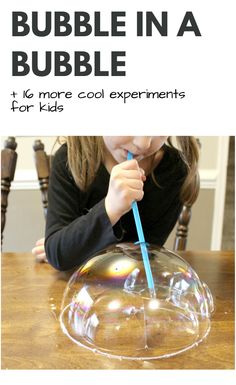 Fun Preschool Experiments, Easy Pre K Science Experiments, Easy Classroom Experiments, Preschool Chemistry Activities, Bubble Science Experiment For Kids, Cool Easy Science Experiments, Stem Experiments Elementary, Chemistry For Preschoolers, Elementary Age Crafts